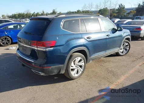 2022 Volkswagen Atlas 3.6L V6 Se W/Technology from USA, damaged, VIN 1V2JR2CA3NC509949